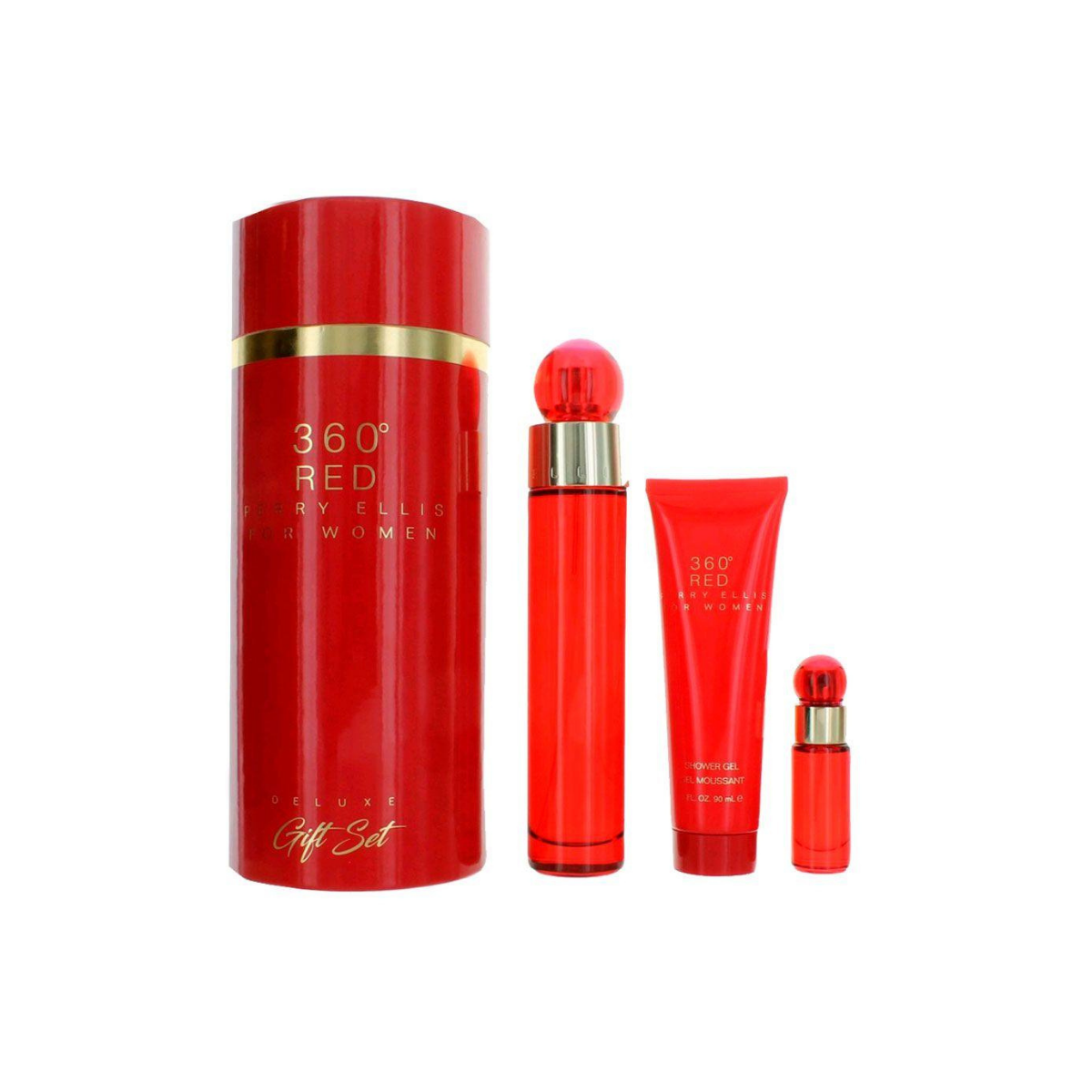 PERRY ELLIS 360 RED FOR WOMEN ESTUCHE