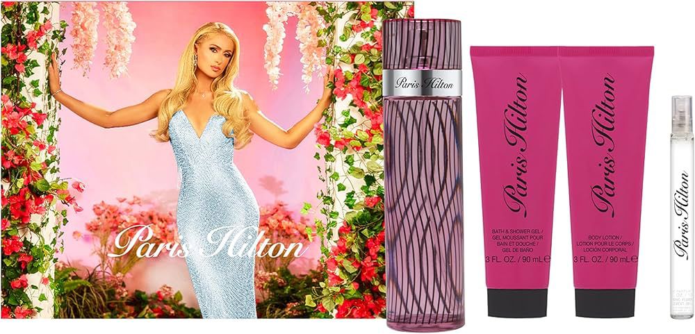 BY PARIS HILTON SET 4 PIEZAS