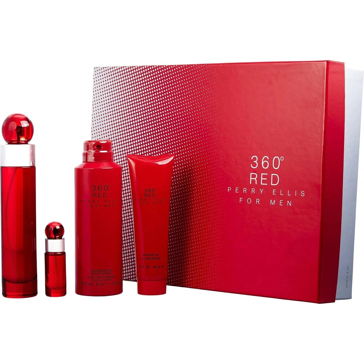 360 RED FOR MEN ESTUCHE